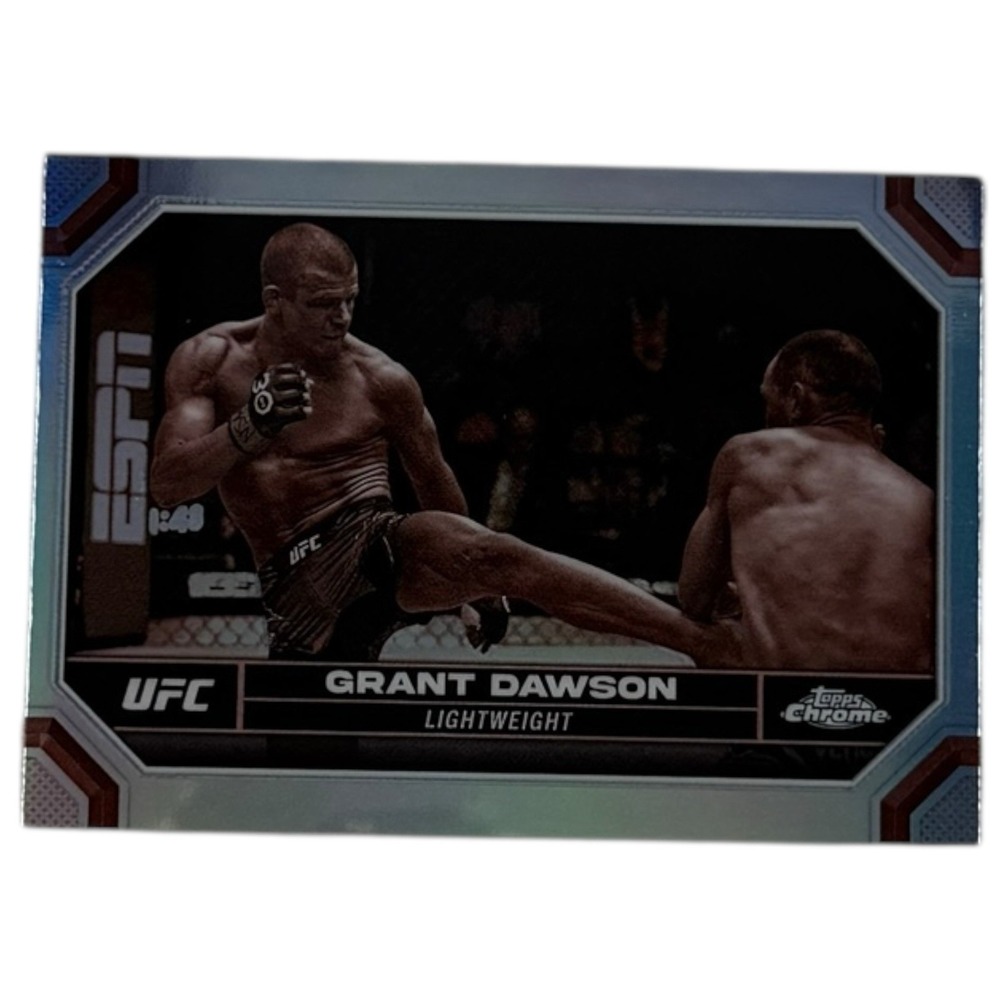 2024 Topps Chrome UFC SEPIA Refractor - Grant Dawson #71